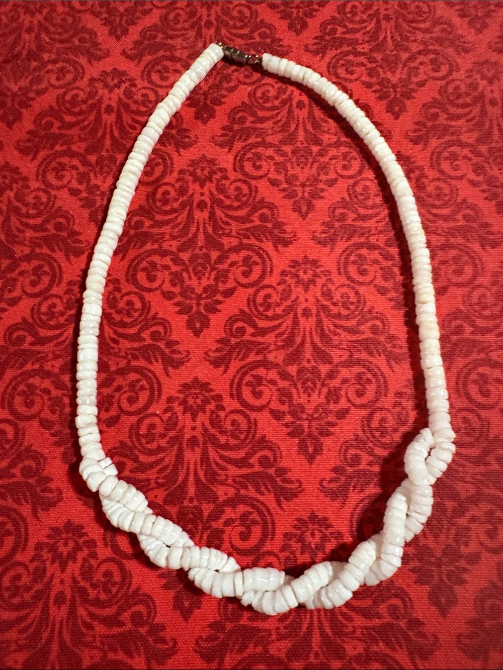 Classic twisted Puka shell necklace -women jewelry